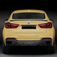 MP Style Gloss Black Rear Diffuser for BMW F16 X6 14-19 - Carbon Factory