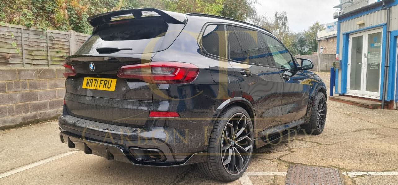 MP Style Gloss Black Rear Diffuser for BMW G05 X5 19-22 - Carbon Factory