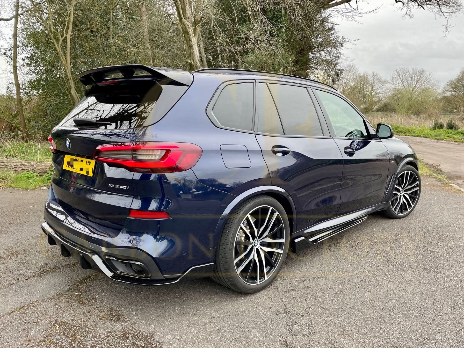 MP Style Gloss Black Rear Diffuser for BMW G05 X5 19-22 - Carbon Factory