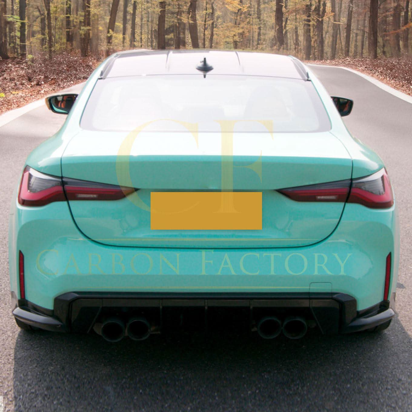 MP Style Gloss Black Rear Diffuser for BMW G80 M3 G82 G83 M4 21-Present - Carbon Factory
