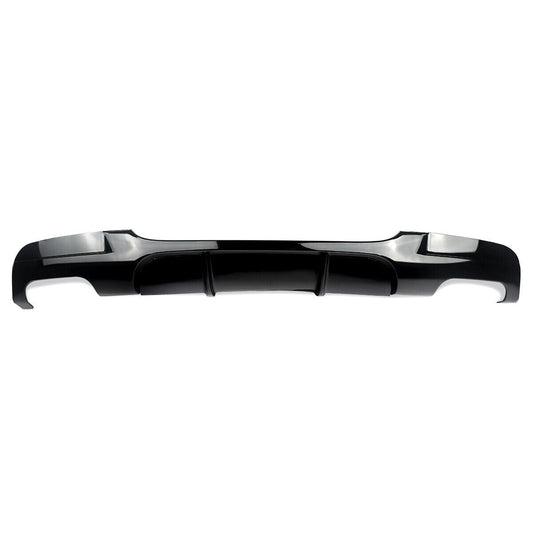 MP Style Gloss Black Rear Diffuser Quad Exhaust for BMW E90 E91 3 Series 05-13 - Carbon Factory
