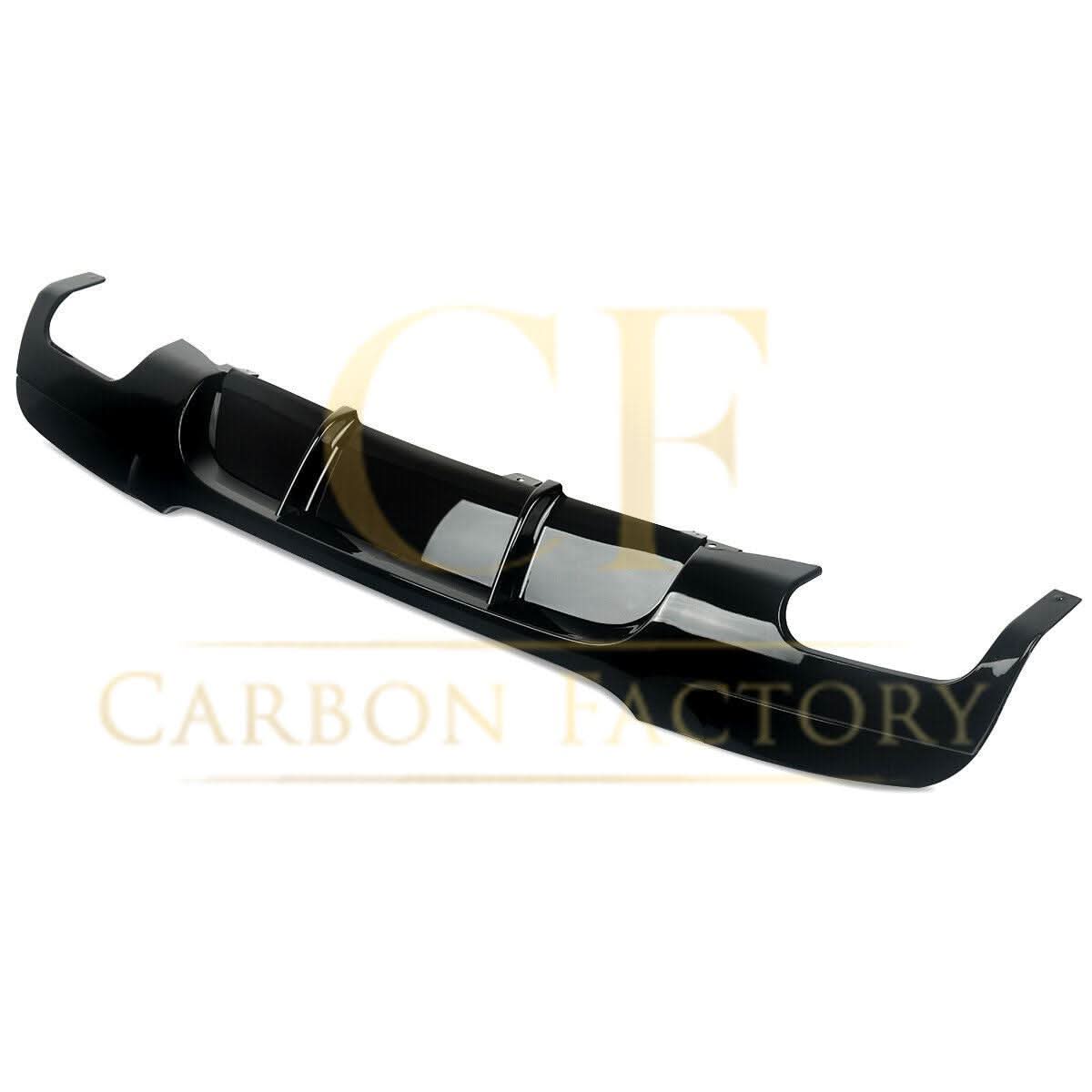 MP Style Gloss Black Rear Diffuser Quad Exhaust for BMW E90 E91 3 Series 05-13 - Carbon Factory
