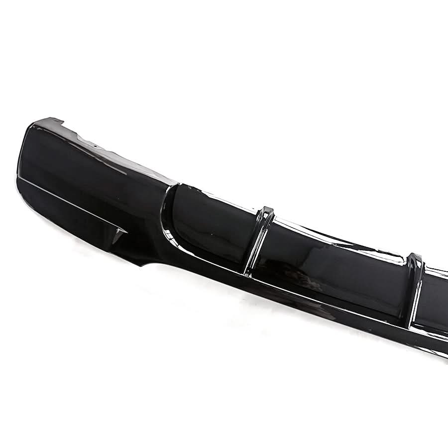 MP Style Gloss Black Rear Diffuser Twin Exhaust for BMW E90 E91 3 Series 05-13 - Carbon Factory