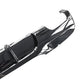 MP Style Gloss Black Rear Diffuser Twin Exhaust for BMW E90 E91 3 Series 05-13 - Carbon Factory