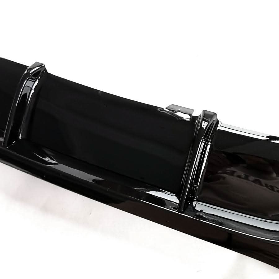 MP Style Gloss Black Rear Diffuser Twin Exhaust for BMW E90 E91 3 Series 05-13 - Carbon Factory