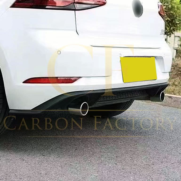 OEM Style Gloss Black Rear Diffuser for VW Golf MK7.5 GTI 17-20 - Carbon Factory