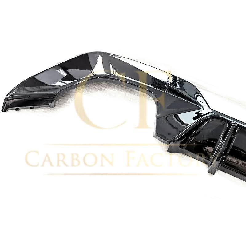 RK Style Gloss Black Rear Diffuser Quad Exhaust for BMW 3 Series G20 G21 Pre-LCI 19-22 - Carbon Factory