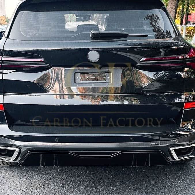 V Style Gloss Black Rear Diffuser for BMW G05 X5 19-25 - Carbon Factory