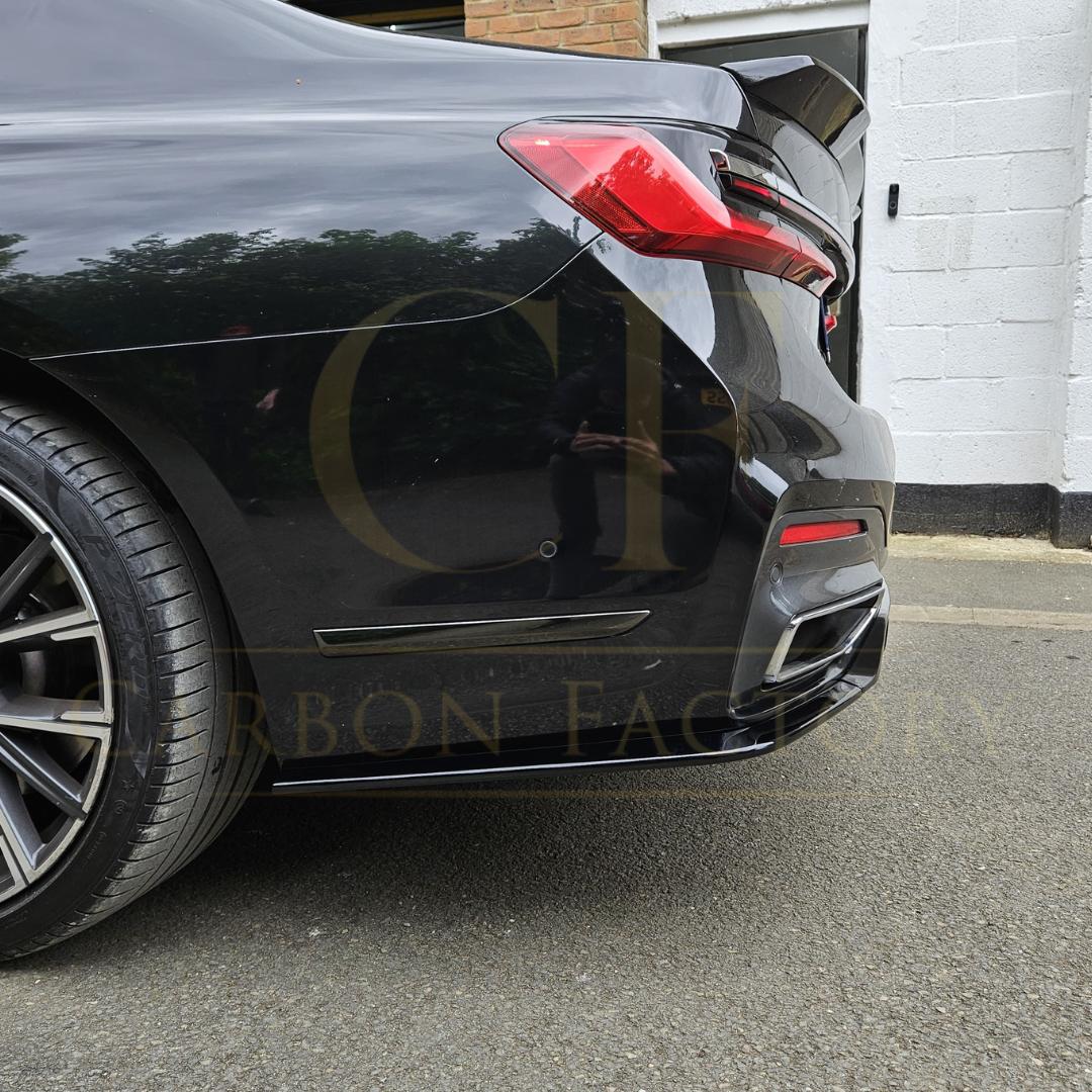 V Style Gloss Black Rear Diffuser for BMW G12 7 Series LCI 20-23 - Carbon Factory