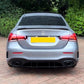 A35 Style Rear Diffuser & Twin Exhaust Tips for Mercedes Benz W177 A Class 18-24 - Carbon Factory