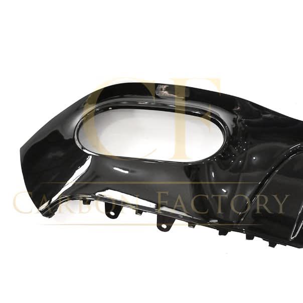 A35 Style Rear Diffuser & Twin Exhaust Tips for Mercedes Benz W177 A Class 18-24 - Carbon Factory