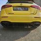 A35 Style Rear Diffuser & Twin Exhaust Tips for Mercedes Benz W177 A Class 18-24 - Carbon Factory