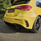 A35 Style Rear Diffuser & Twin Exhaust Tips for Mercedes Benz W177 A Class 18-24 - Carbon Factory