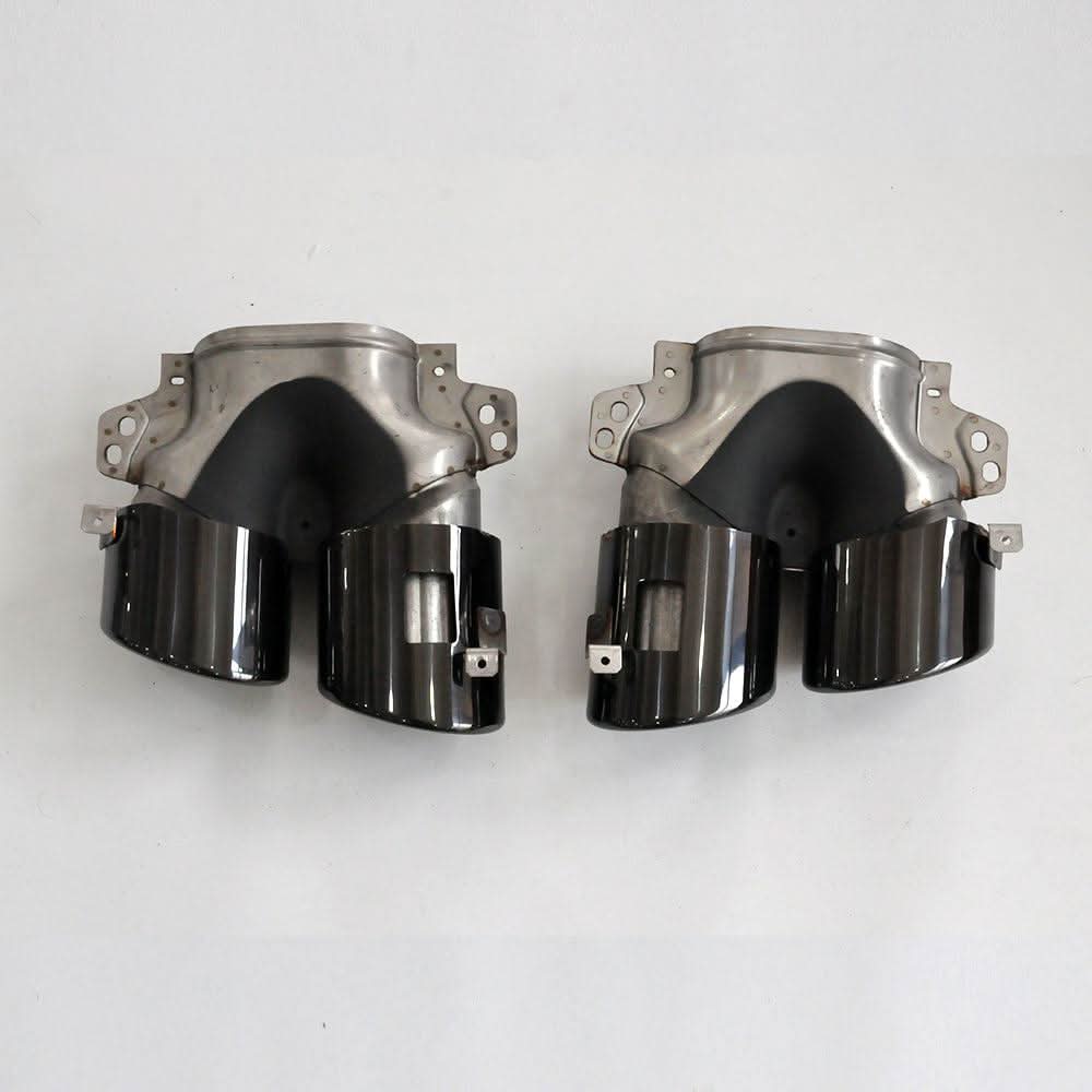 A45 Style Rear Diffuser & Exhaust Tips for Mercedes Benz W177 A Class 18-24 - Carbon Factory
