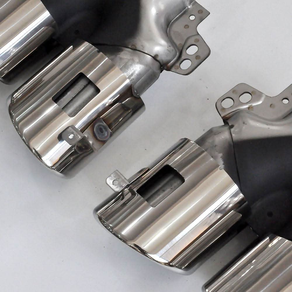 A45 Style Rear Diffuser & Exhaust Tips for Mercedes Benz W177 A Class 18-24 - Carbon Factory