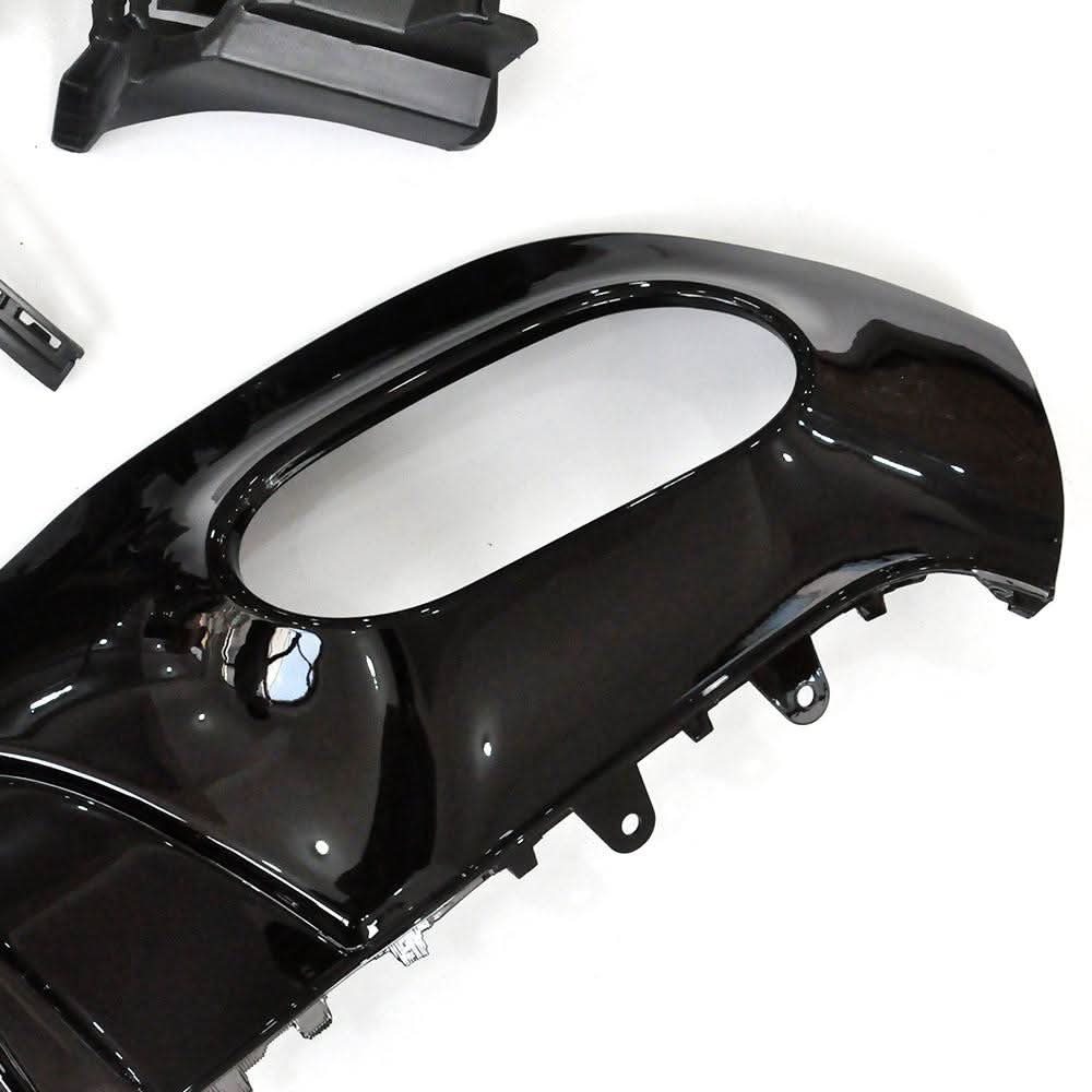 A45 Style Rear Diffuser & Exhaust Tips for Mercedes Benz W177 A Class 18-24 - Carbon Factory