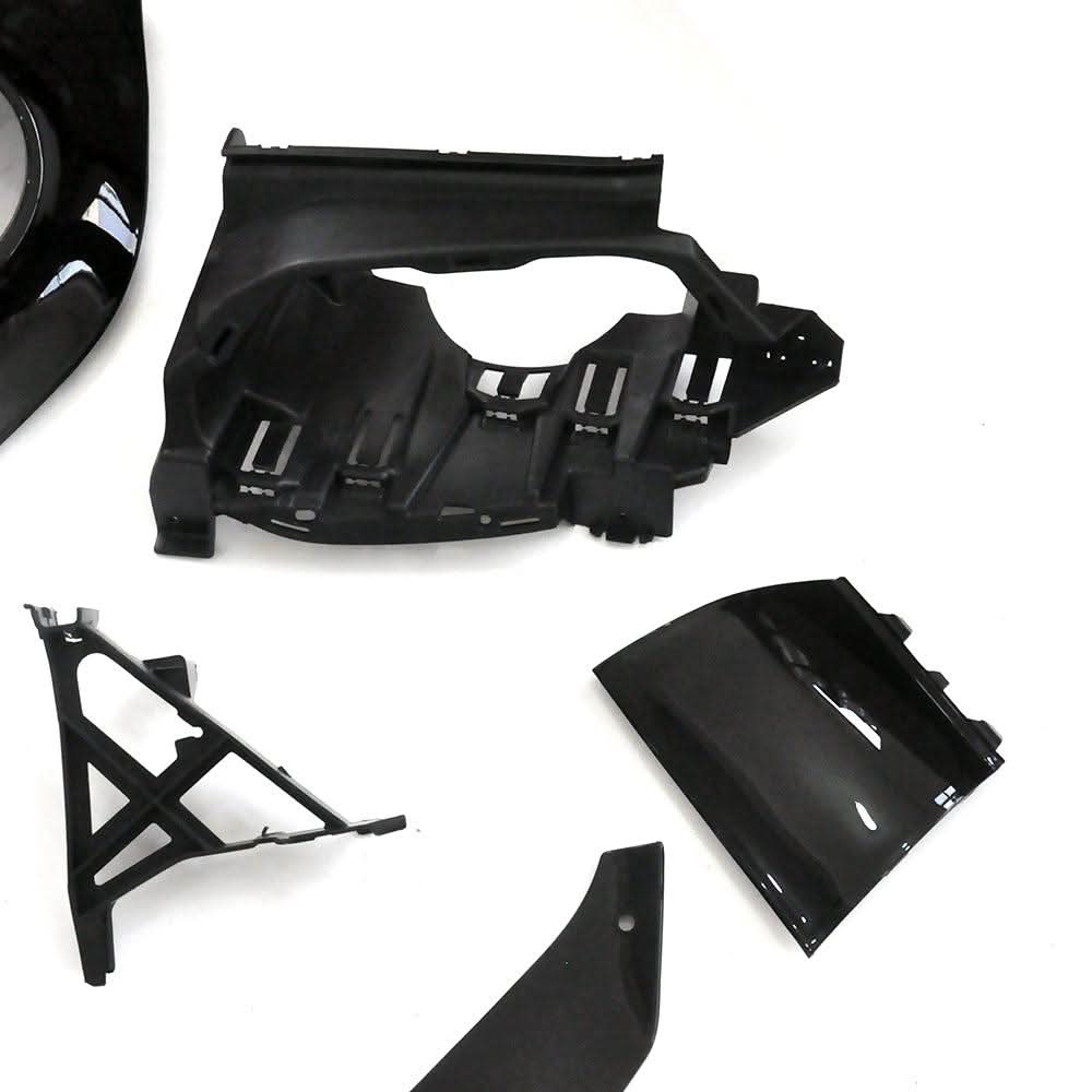 A45 Style Rear Diffuser & Exhaust Tips for Mercedes Benz W177 A Class 18-24 - Carbon Factory