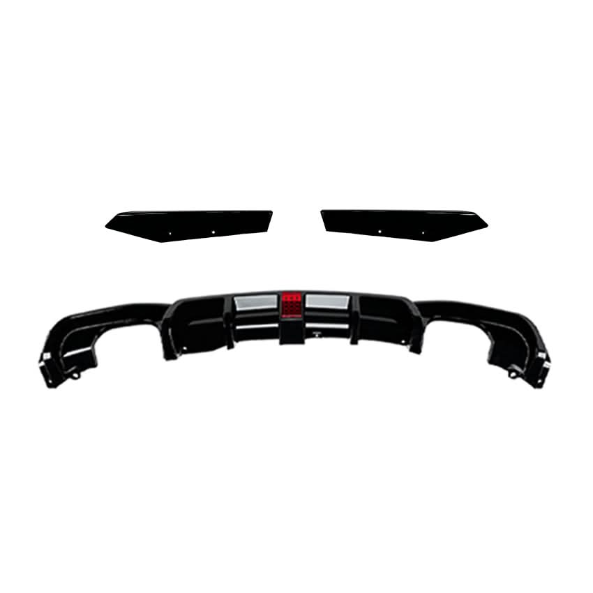 V Style Gloss Black Diffuser for BMW F30 F31 3 Series 12-19 - Carbon Factory