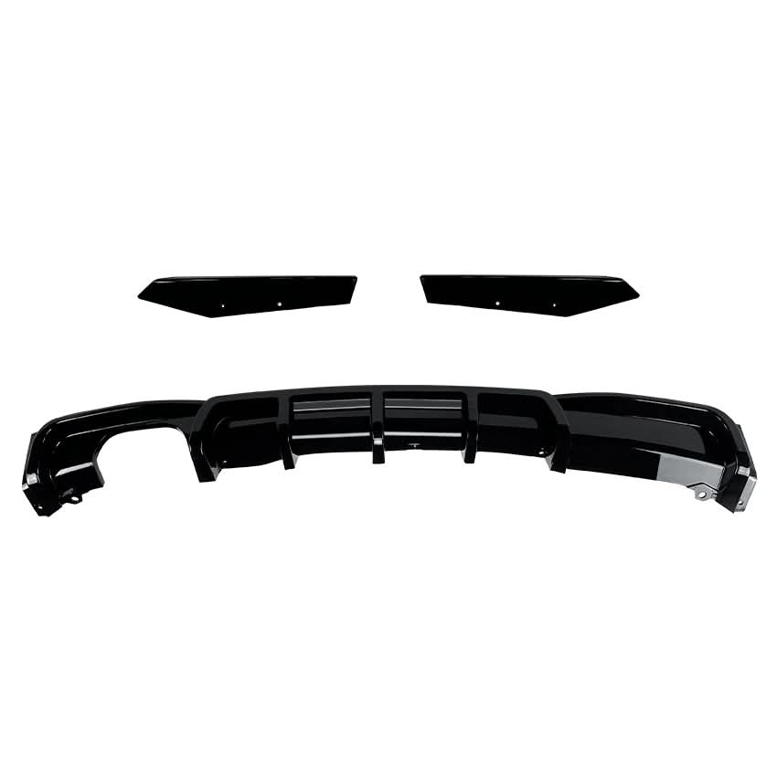 V Style Gloss Black Diffuser for BMW F30 F31 3 Series 12-19 - Carbon Factory