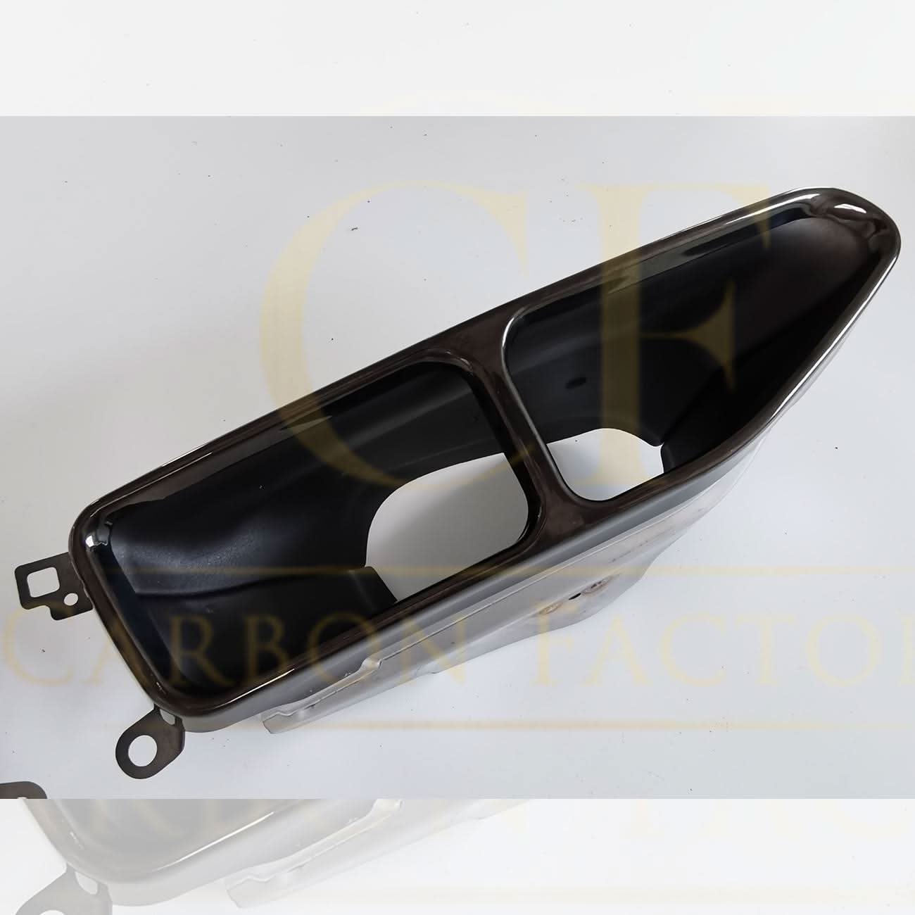 Gloss Black Exhaust Tips for BMW G11 G12 7 Series LCI 20-23 - Carbon Factory