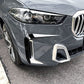 Gloss Black Front Canards for BMW G05 X5 19-25 - Carbon Factory