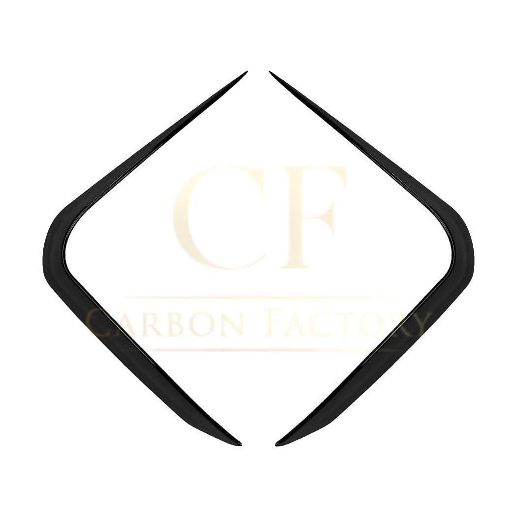 Gloss Black Front Canards for BMW G05 X5 19-25 - Carbon Factory