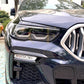 Gloss Black Headlight Trims for BMW G05 X5 G06 X6 19-25 - Carbon Factory