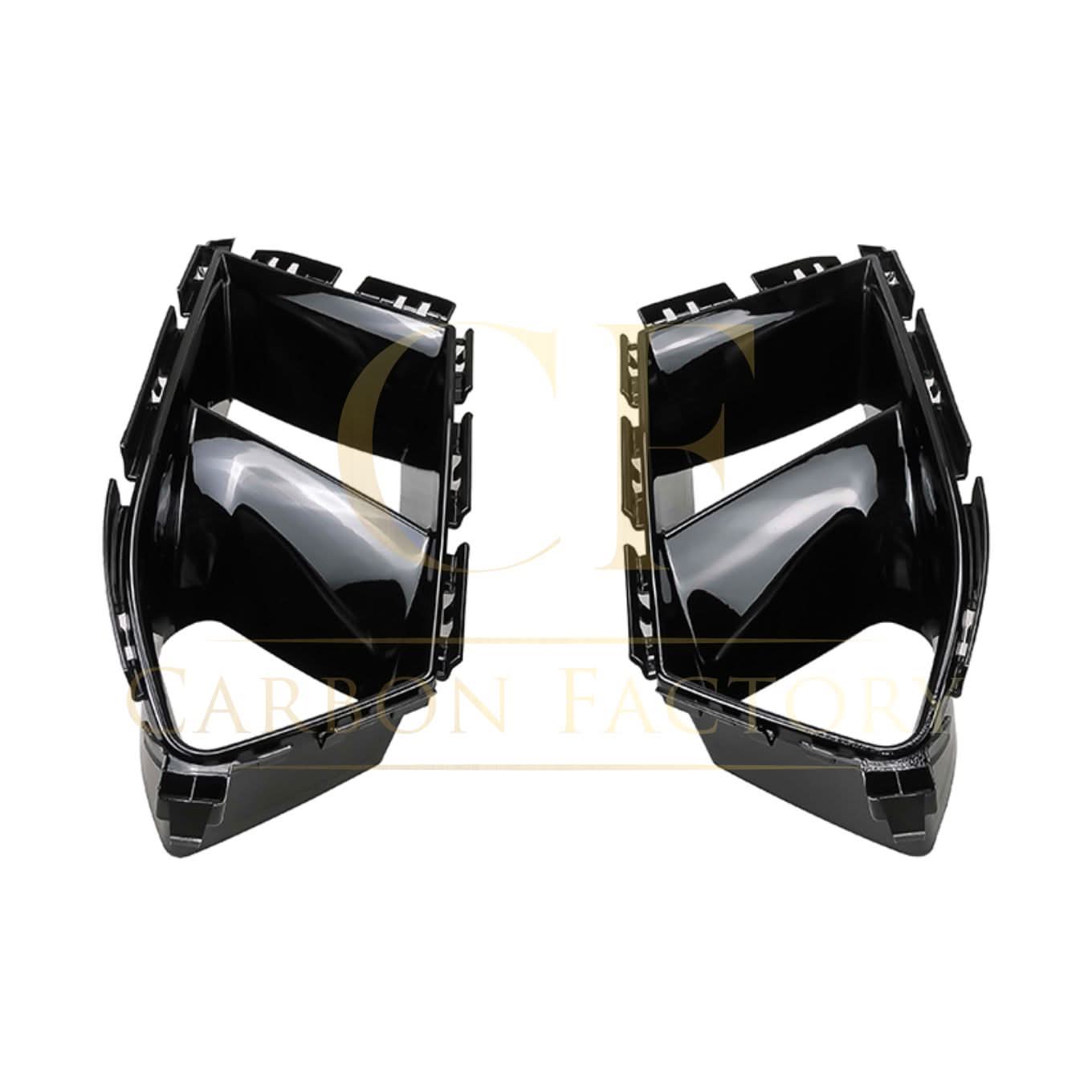 Gloss Black Bumper Ducts for BMW G80 M3 G82 G83 M4 21-Present - Carbon Factory