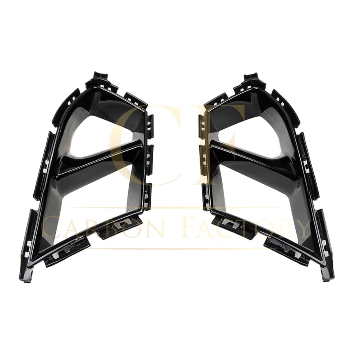 Gloss Black Bumper Ducts for BMW G80 M3 G82 G83 M4 21-Present - Carbon Factory