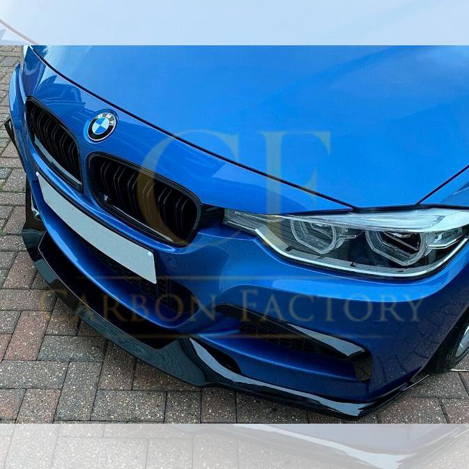 Gloss Black Fog Light Trims for BMW F30 F31 3 Series M Sport 12-19 - Carbon Factory