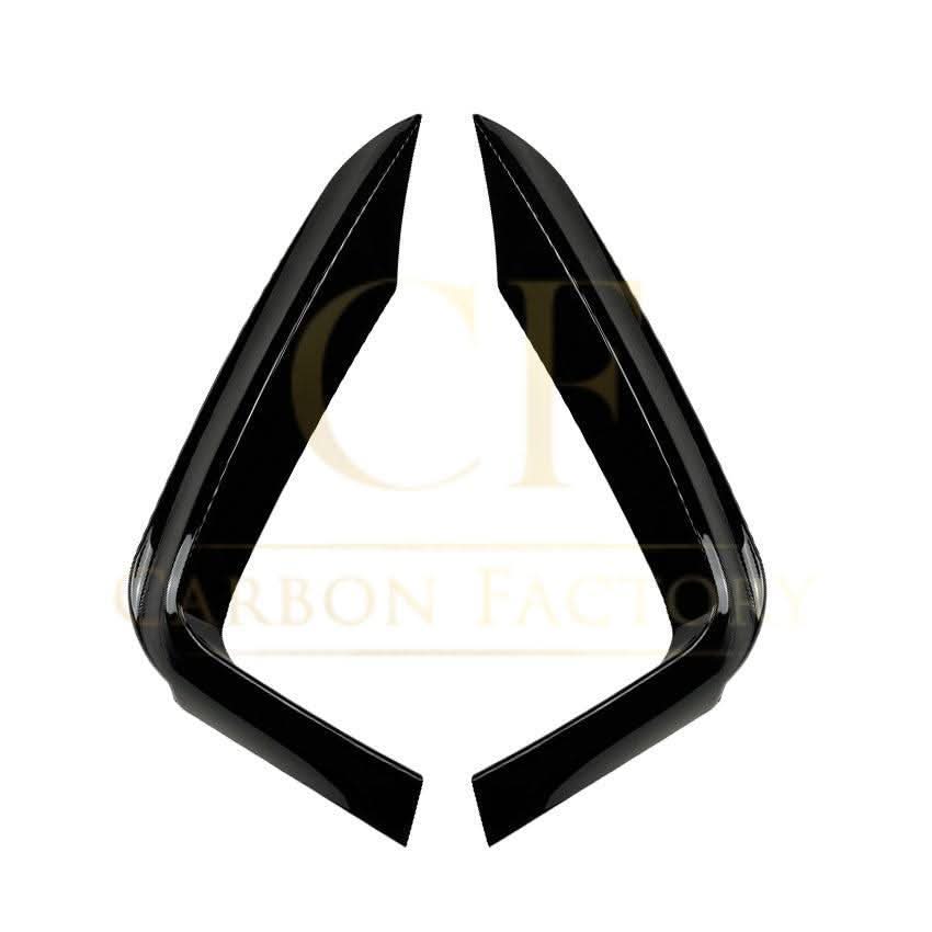 Gloss Black Front Bumper Trims for BMW F32 F33 F36 4 Series 14-20 - Carbon Factory