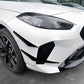 Gloss Black Front Canards B for BMW F70 1 Series 25-Present - Carbon Factory