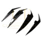 Gloss Black Front Canards for BMW 3 Series G20 LCI 23-Present - Carbon Factory