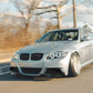 Gloss Black Front Canards for BMW E90 3 Series LCI 09-13 - Carbon Factory