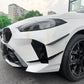 Gloss Black Front Canards for BMW F74 2 Series Gran Coupe 25-Present - Carbon Factory