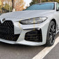 Gloss Black Front Canards for BMW G26 4 Series 20-Present - Carbon Factory