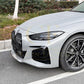 Gloss Black Front Canards for BMW G26 4 Series 20-Present - Carbon Factory