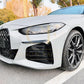 Gloss Black Front Canards for BMW G26 4 Series 20-Present - Carbon Factory