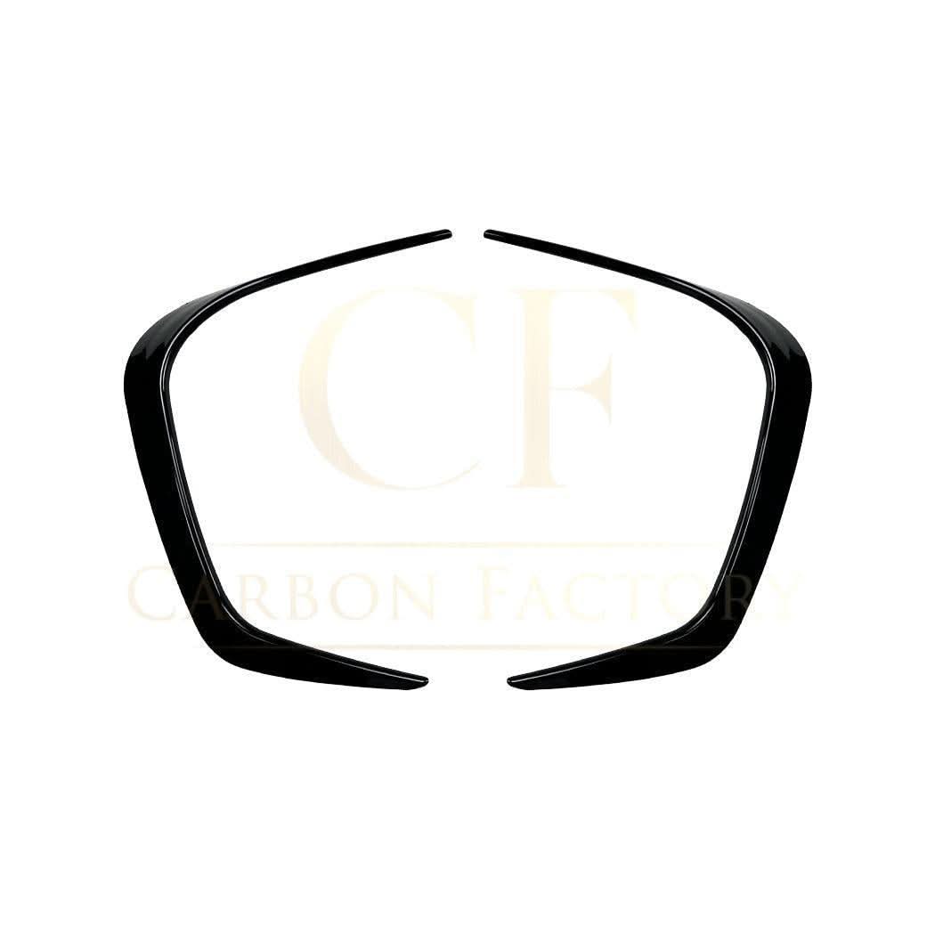 Gloss Black Front Canards for BMW G42 2 Series Coupe 21-Present - Carbon Factory