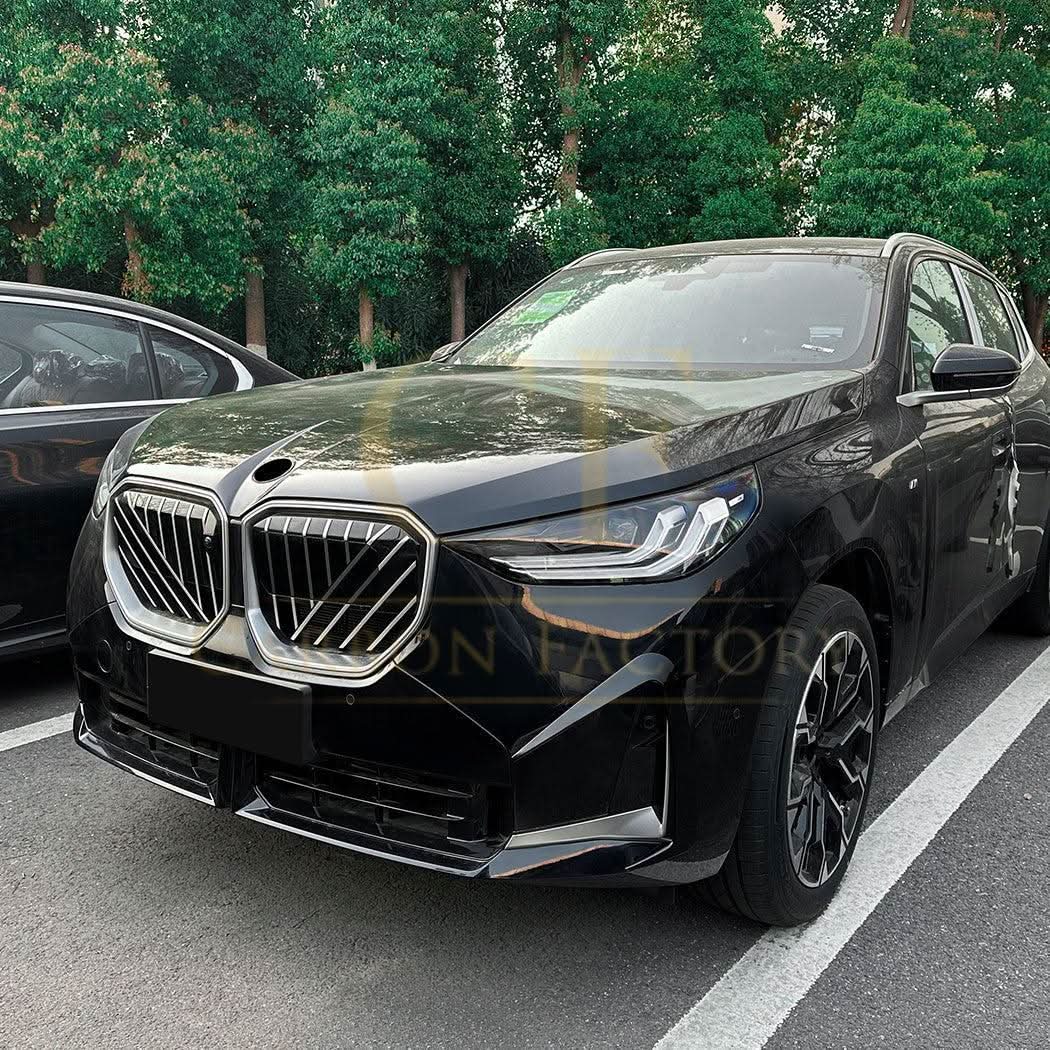 Gloss Black Front Canards for BMW G45 X3 25-Present - Carbon Factory