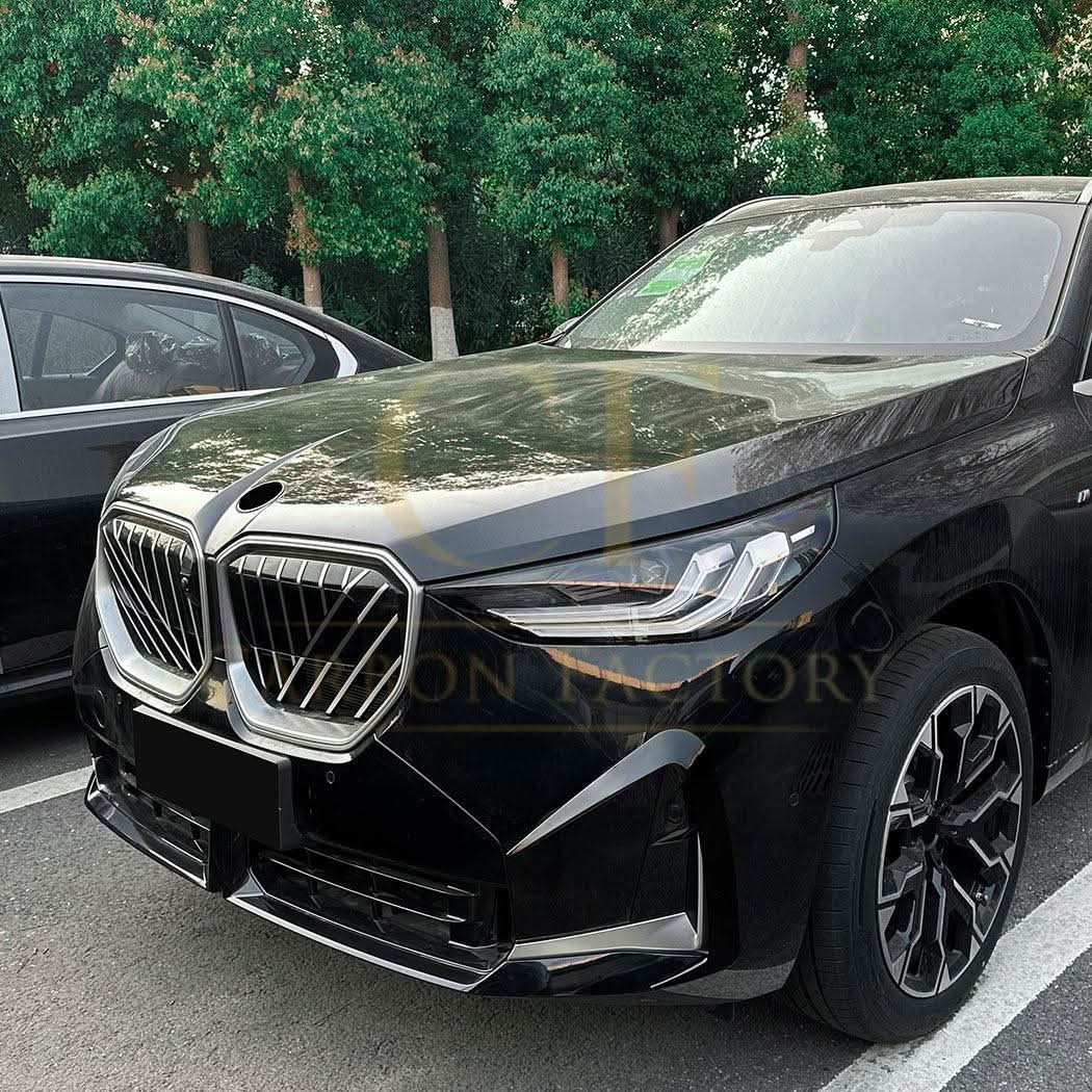 Gloss Black Front Canards for BMW G45 X3 25-Present - Carbon Factory