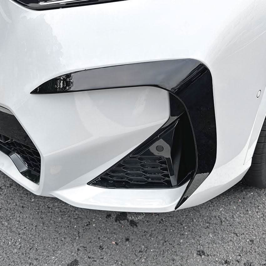 Gloss Black Front Canards for BMW U11 X1 2022-Present - Carbon Factory