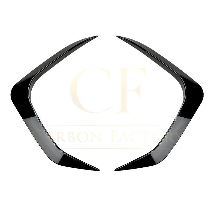 Gloss Black Front Canards for BMW U11 X1 2022-Present - Carbon Factory