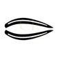 Gloss Black Headlight Trims for BMW E60 E61 5 Series inc M5 05-10 - Carbon Factory