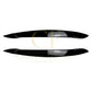Gloss Black Headlight Trims for BMW E70 X5 08-14 - Carbon Factory