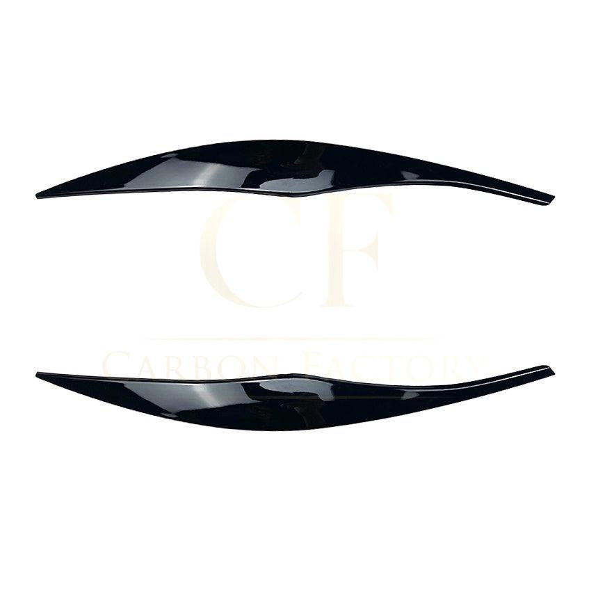 Gloss Black Headlight Trims for BMW E90 E91 3 Series 05-13 - Carbon Factory