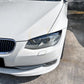 Gloss Black Headlight Trims for BMW E92 E93 3 Series LCI 09-13 - Carbon Factory