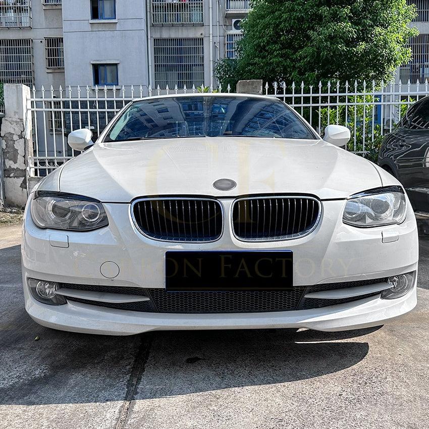 Gloss Black Headlight Trims for BMW E92 E93 3 Series LCI 09-13 - Carbon Factory