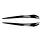 Gloss Black Headlight Trims for BMW E92 E93 3 Series LCI 09-13 - Carbon Factory