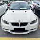Gloss Black Headlight Trims for BMW E92 E93 Pre LCI 3 Series 05-08 & E90 M3 05-12 - Carbon Factory